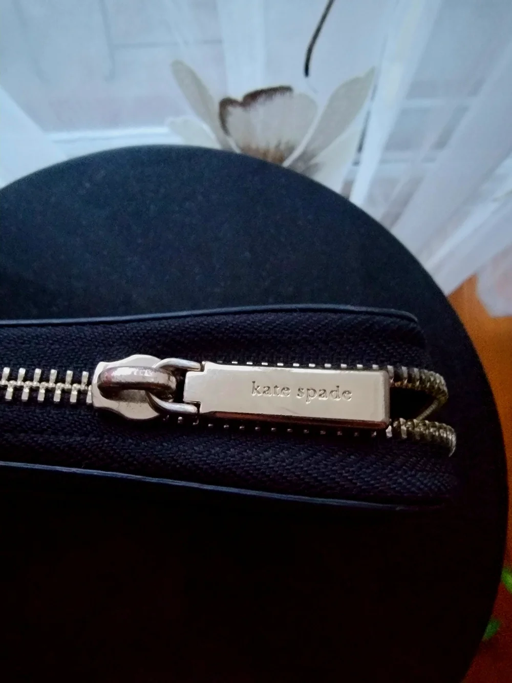 Kate Spade Staci Large Continental Wallet Black Saffiano Leather Zip Around